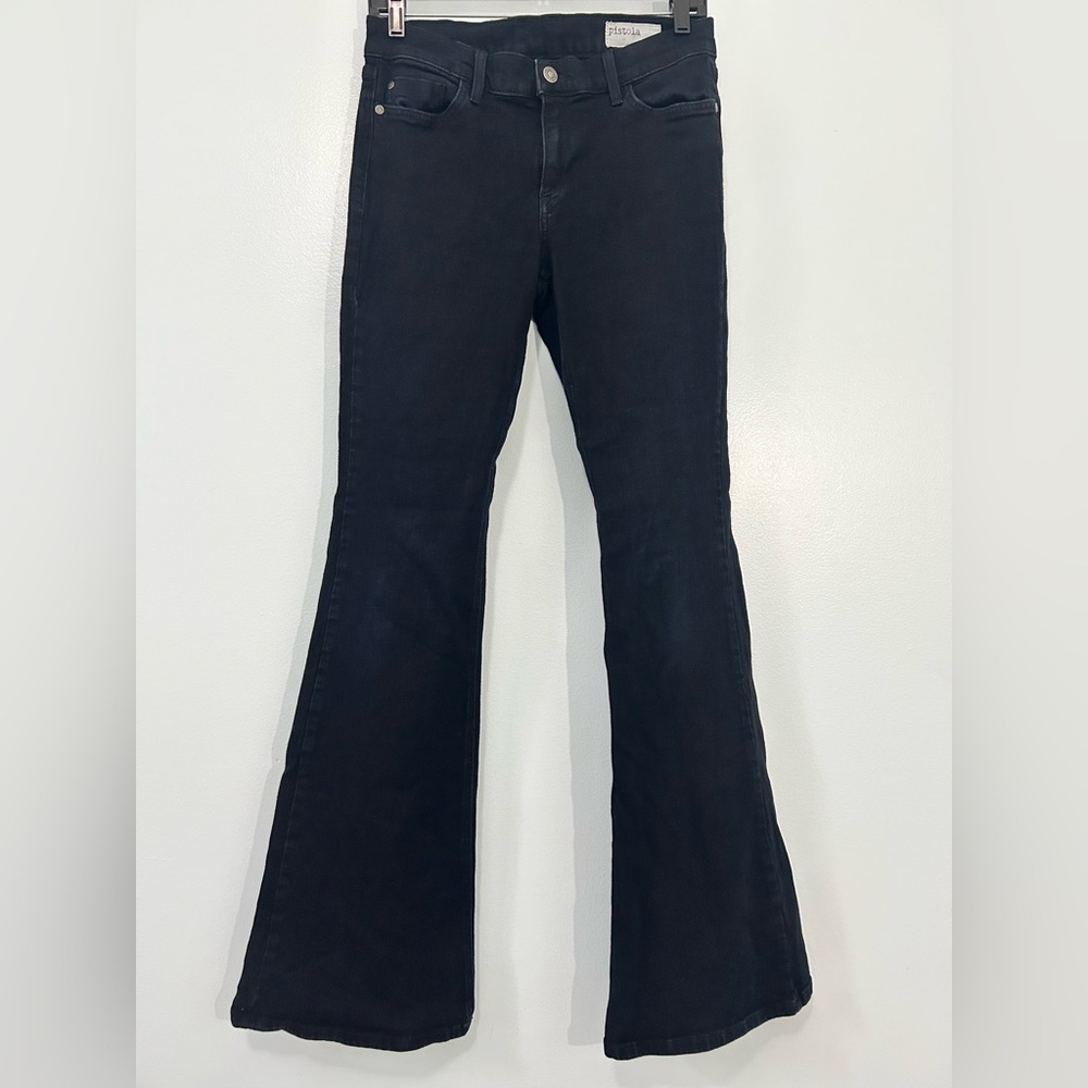 Pistola Dark Blue Flare Jeans Size 29